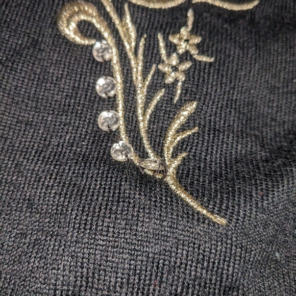 L'eau Vive vintage wool blend cardigan - Picture 5 of 7